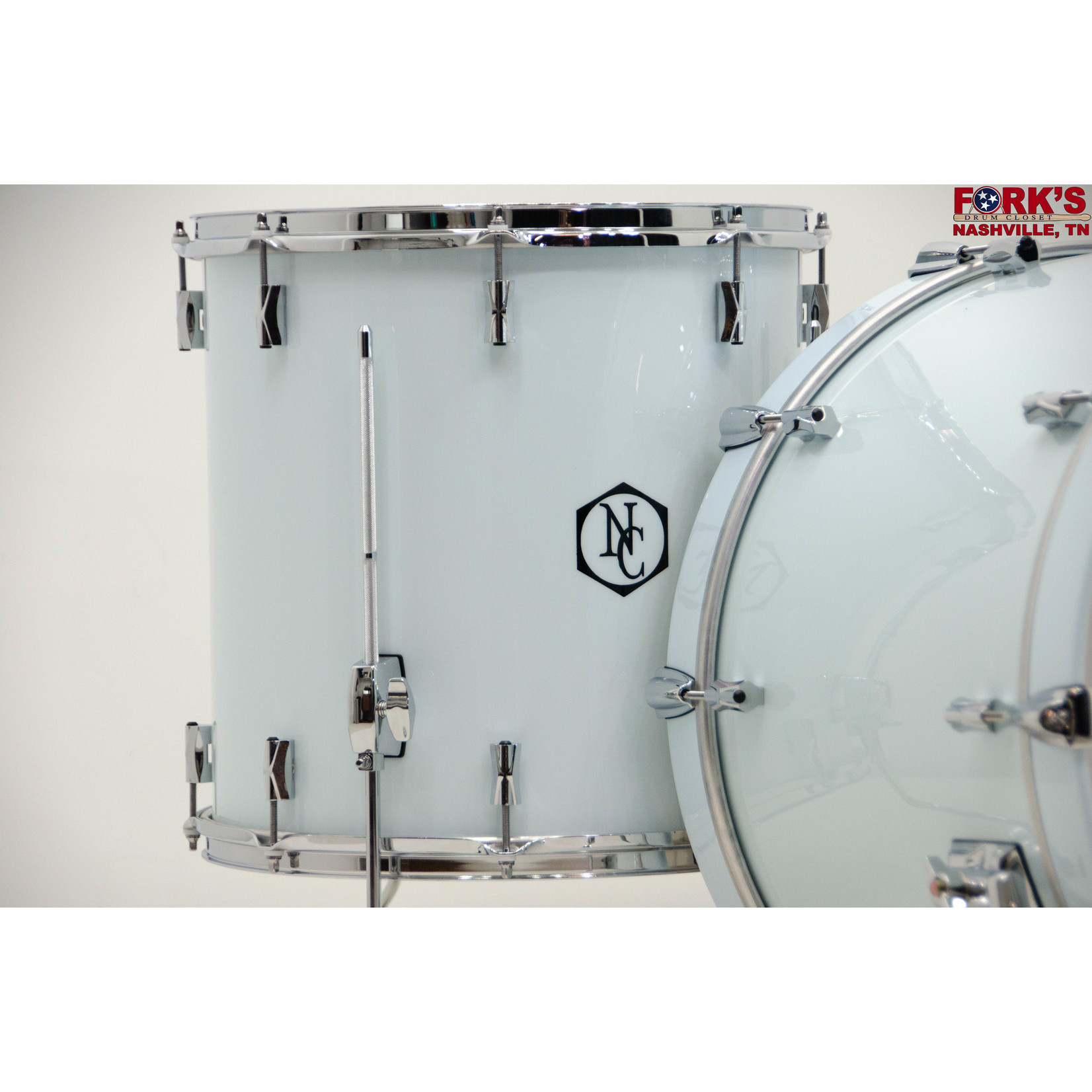 Noble and Cooley Noble & Cooley Horizon Series 3pc Drum Kit - "Eggshell Blue"
