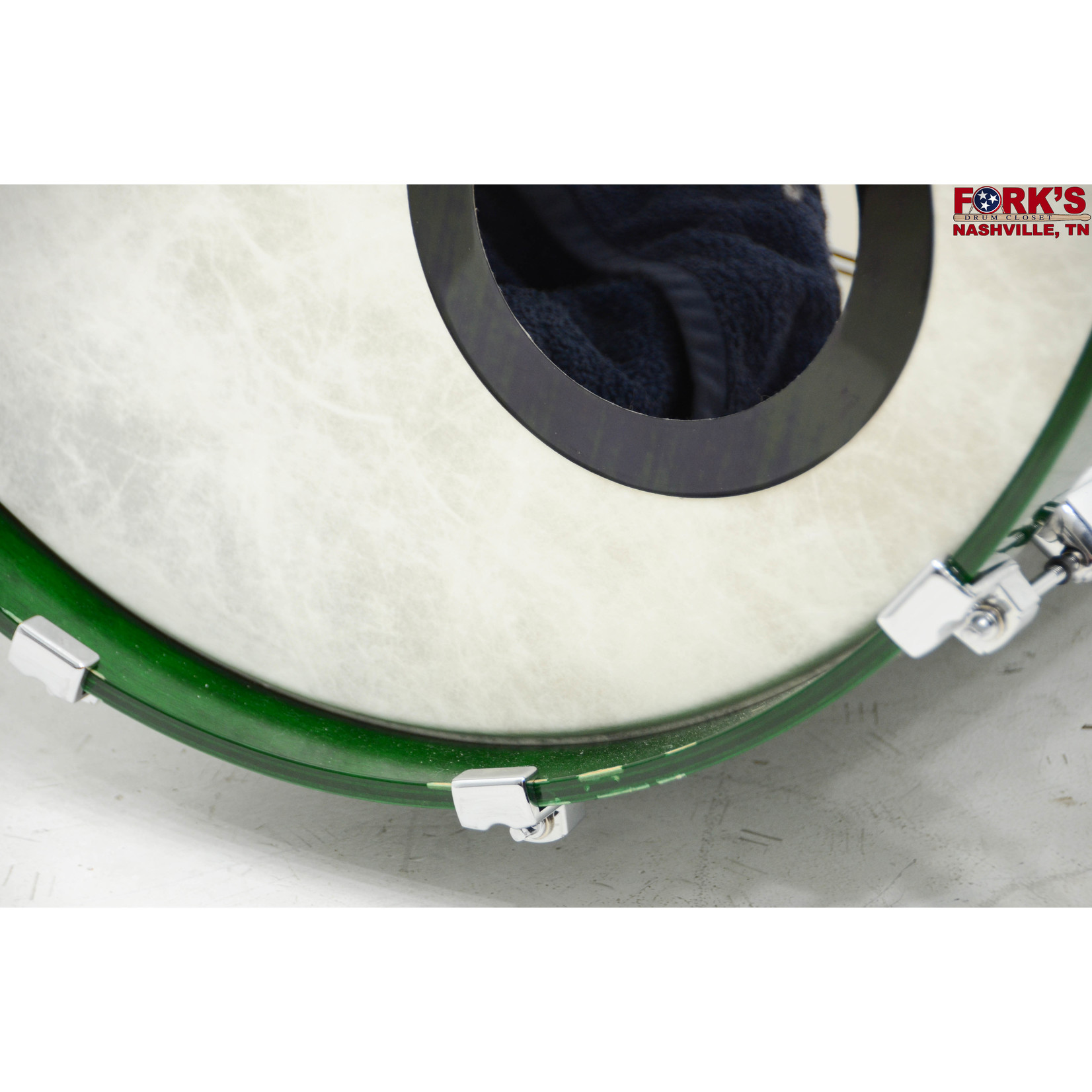 Tama Used Tama Starclassic Maple 3pc Drum Kit - "British Racing Green Lacquer" Made in Japan