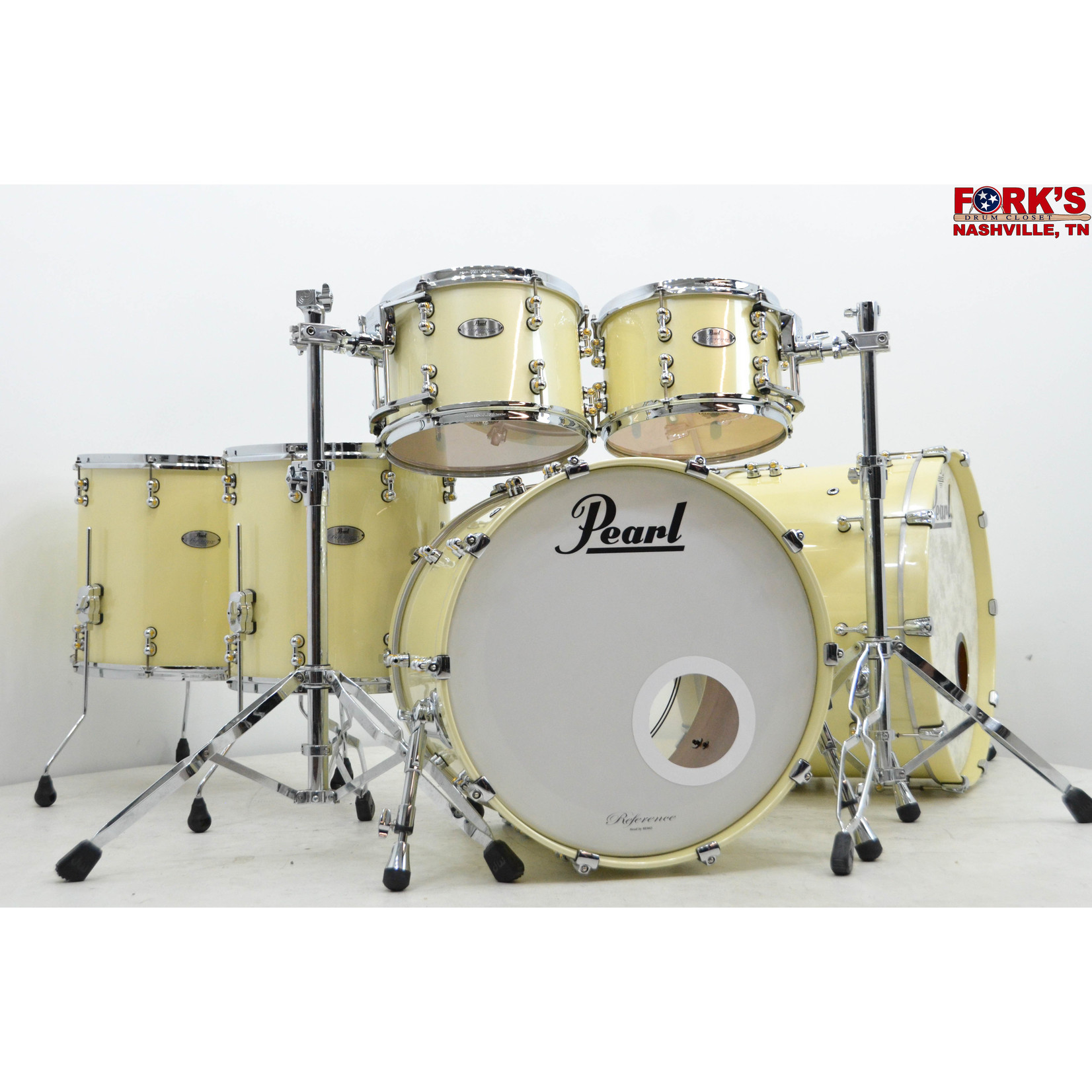 Pearl Used Pearl Reference Pure 6pc Drum Kit - "Opal White"