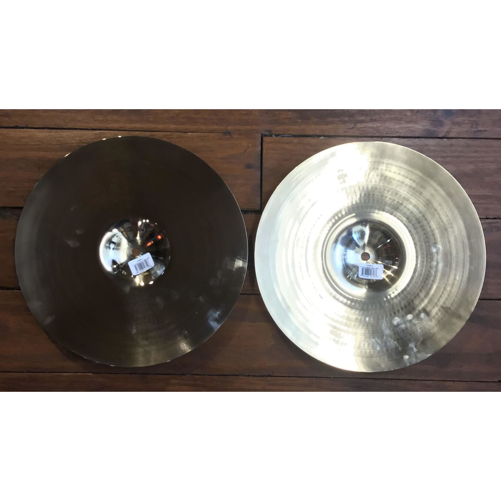Zildjian USED Zildjian A Custom 14" Hi-Hat Cymbals (Pair) (DEMO)