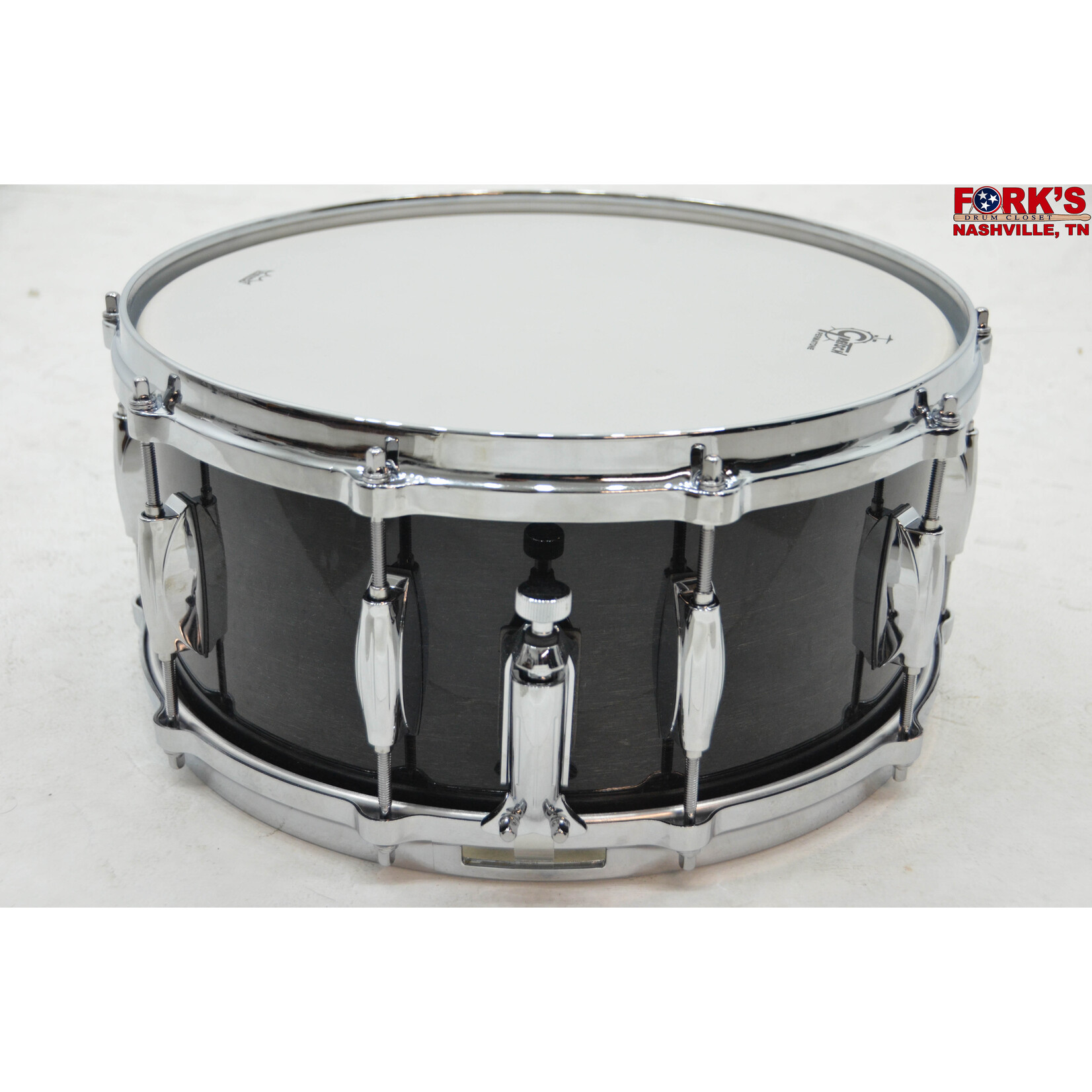 Gretsch Gretsch "Ridgeland" 6.5x14 Snare Drum - "Ebony Gloss"