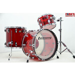 Ludwig Ludwig Vistalite 3pc Drum Kit - "Red"