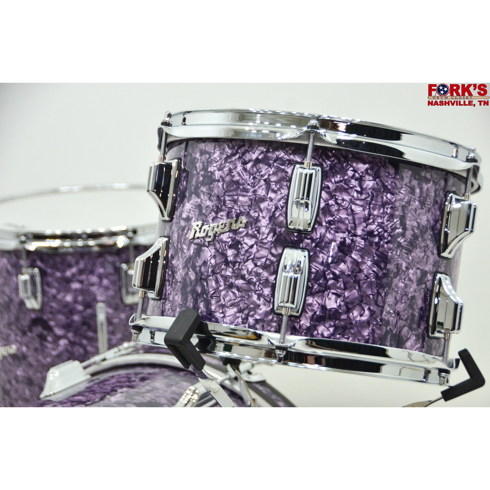 Rogers Rogers Cleveland Series 3pc Drum Kit - "Purple Diamond Pearl"