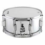 Rogers Rogers Powertone 6.5x14 Steel Shell Snare Drum, Beavertail Lug