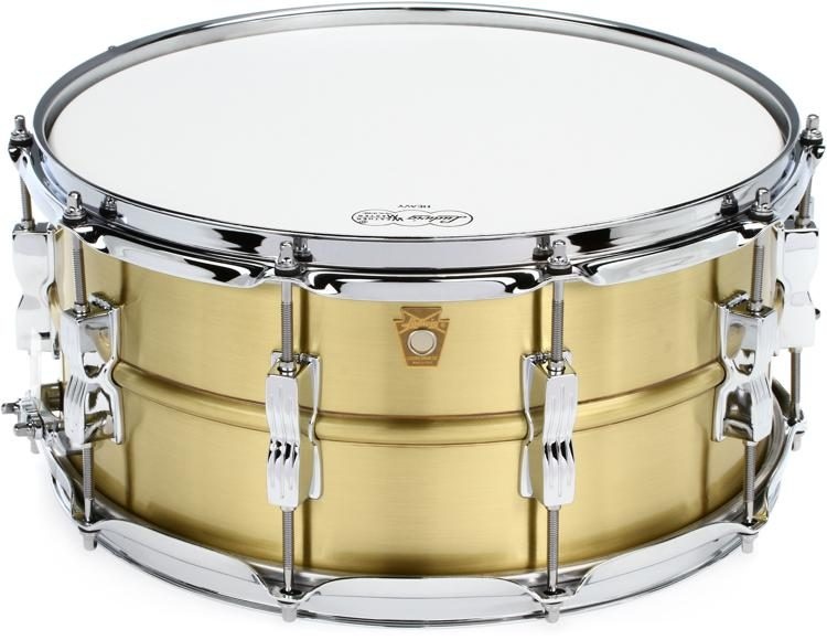 Ludwig brass cheap snare drum