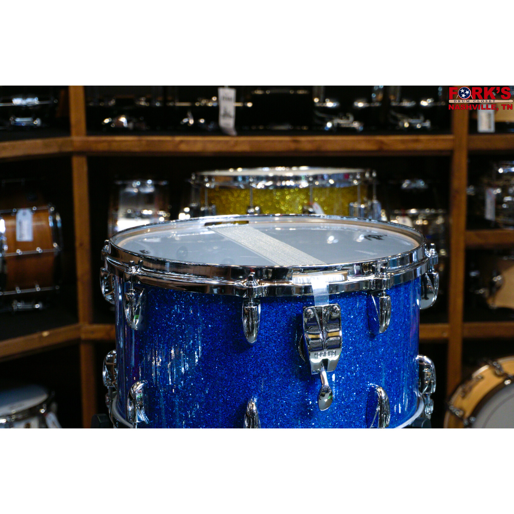 Gretsch Gretsch USA 8x14 Snare Drum - "Blue Glass"