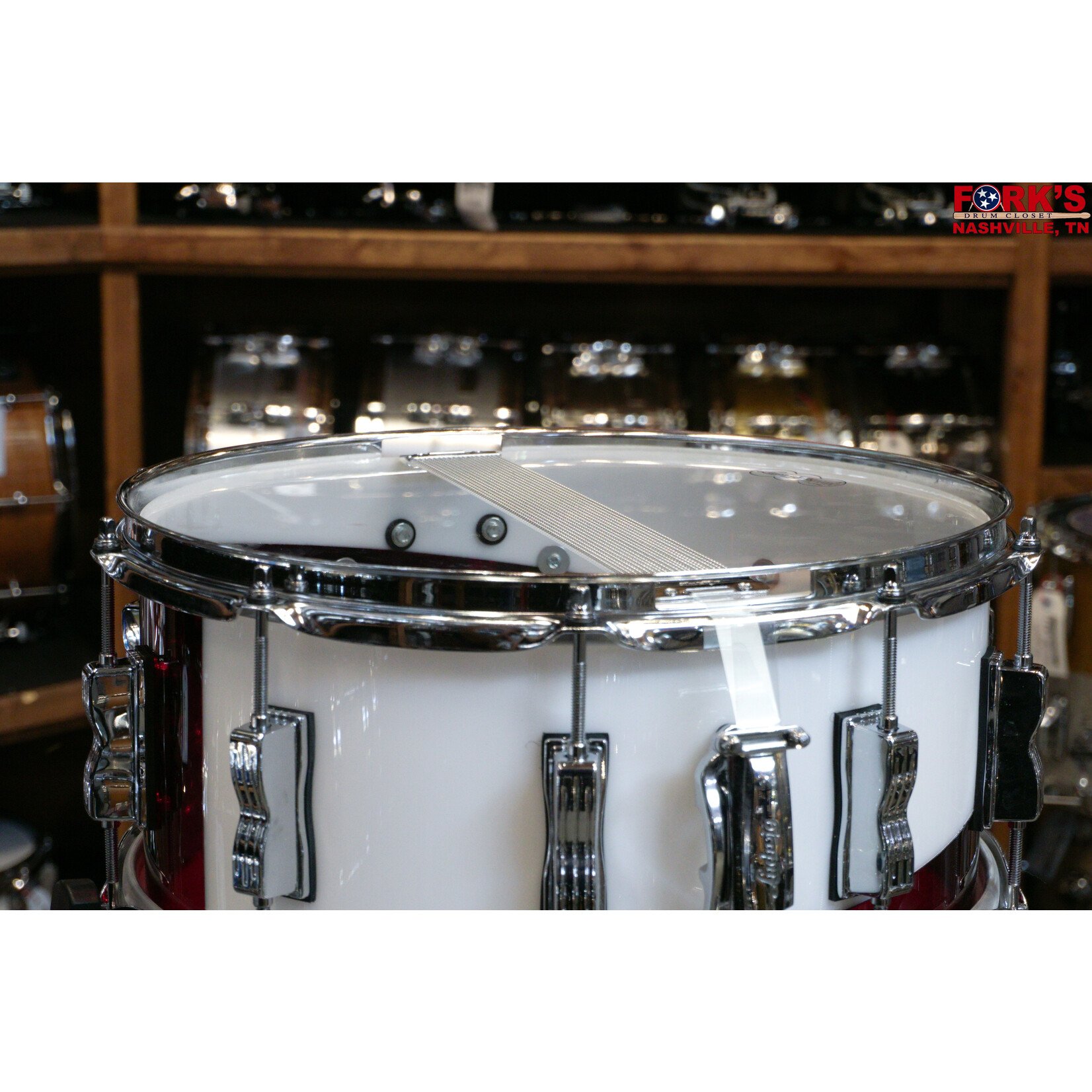 Ludwig Ludwig 6.5x14 Vistalite Snare Drum - "Red/White"