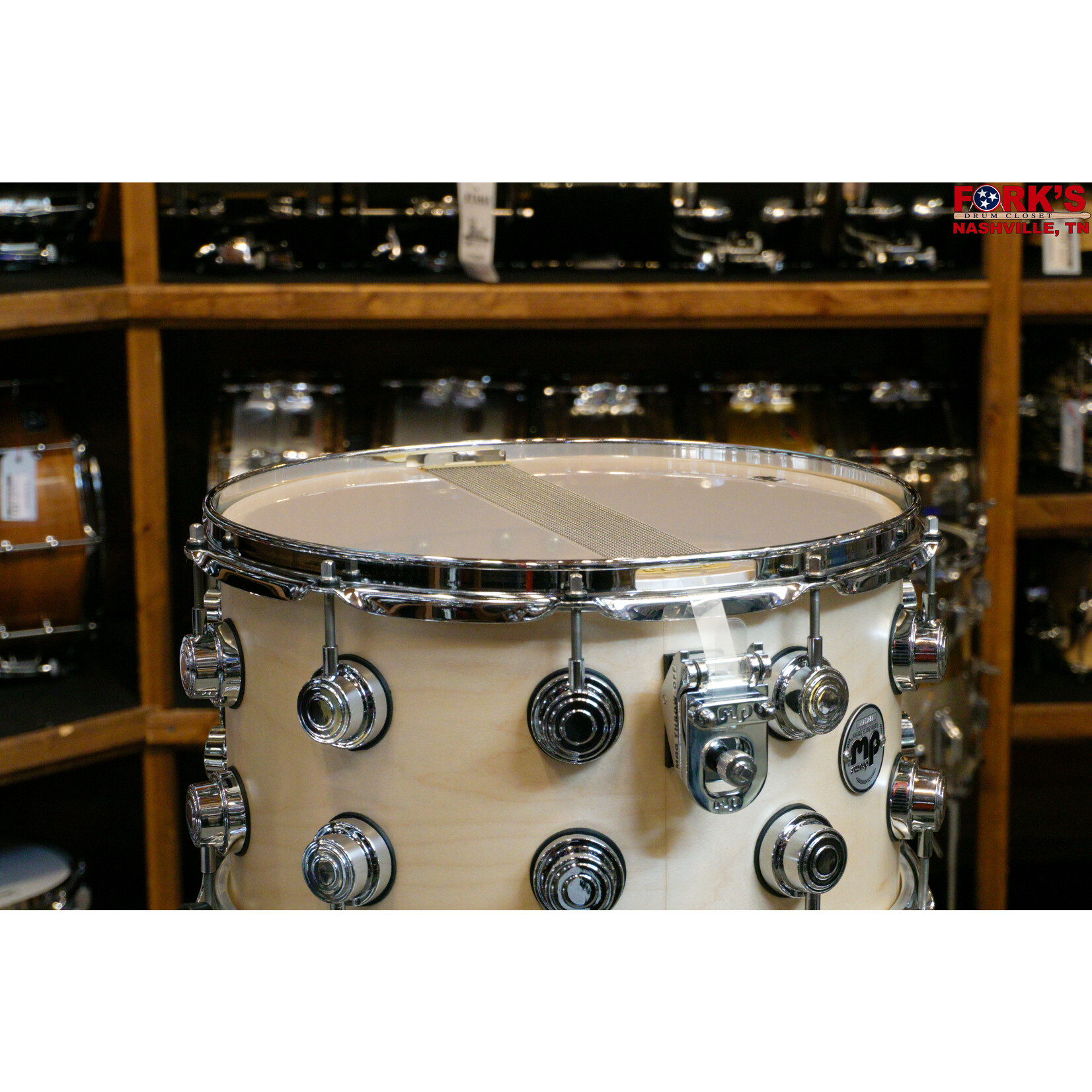 DW DW Collector's Maple 8x14 Snare Drum - "Natural Satin Oil"