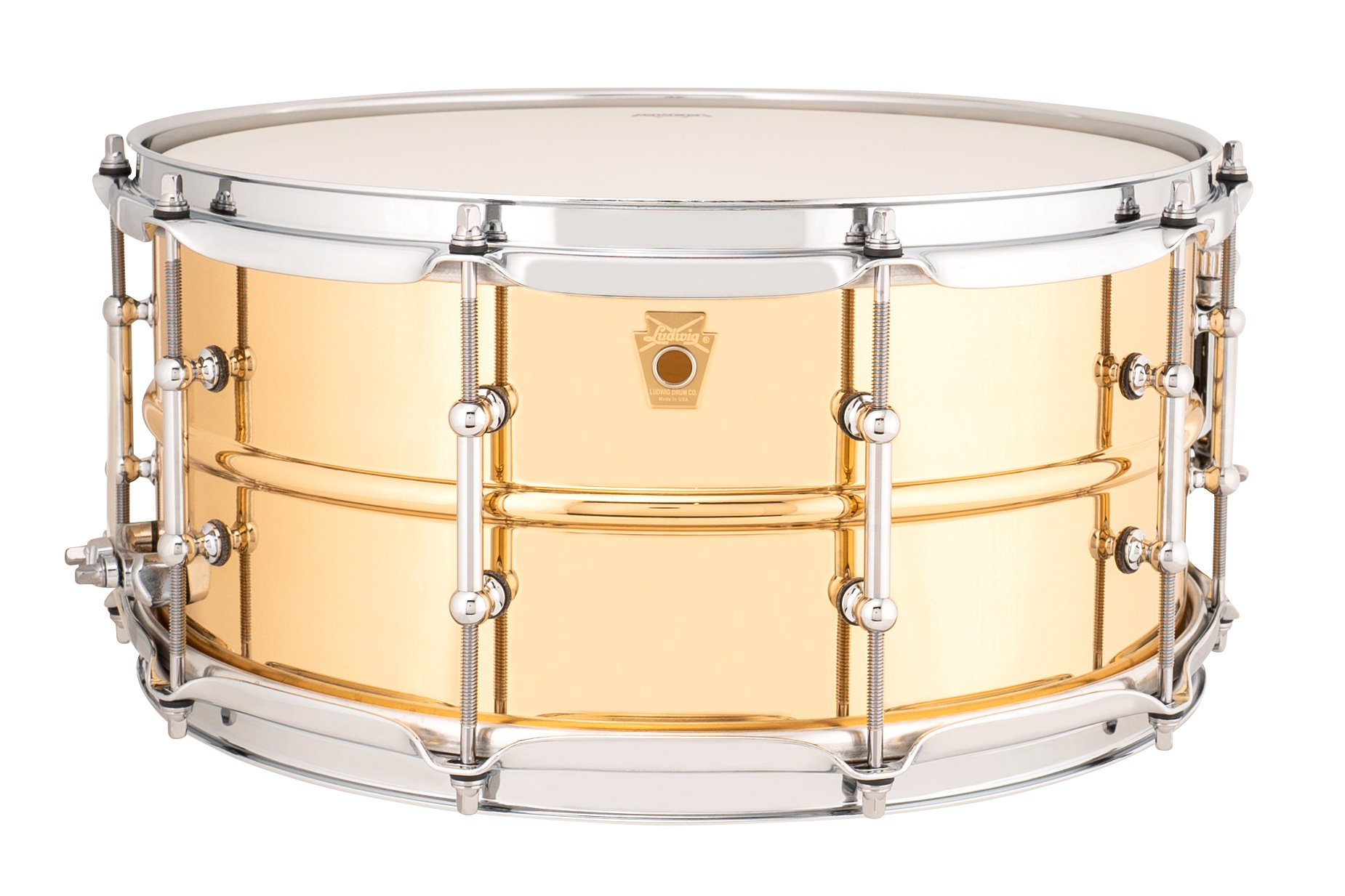 Ludwig 6.5X14 Bronzephonic Snare Drum / Tube Lugs / Smooth Shell