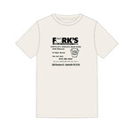 Fork's Fork's T-Shirt - Vintage Ad, Cream