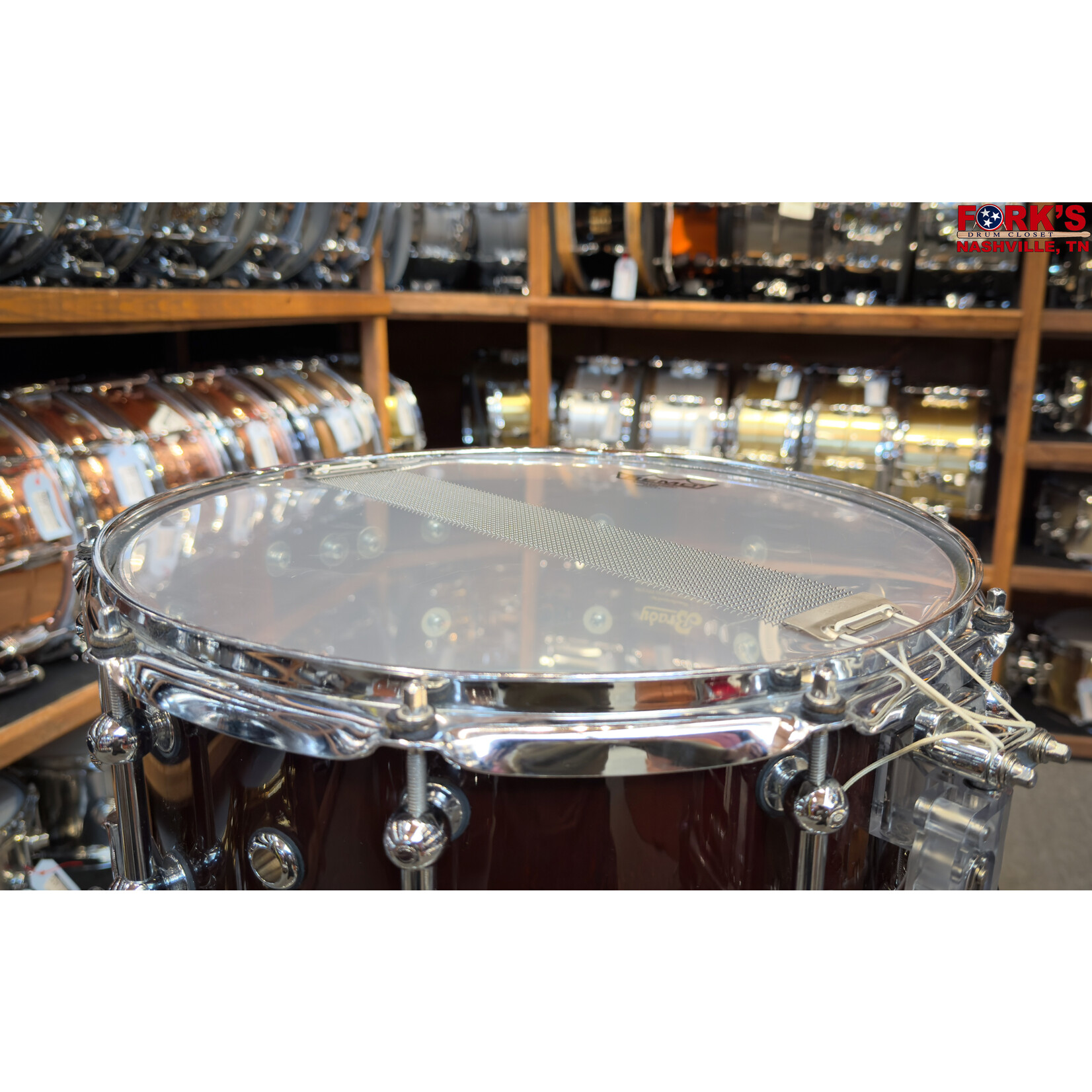 Brady Brady 5.5x14 Jarrah Block Snare Drum - "Gloss Lacquer"
