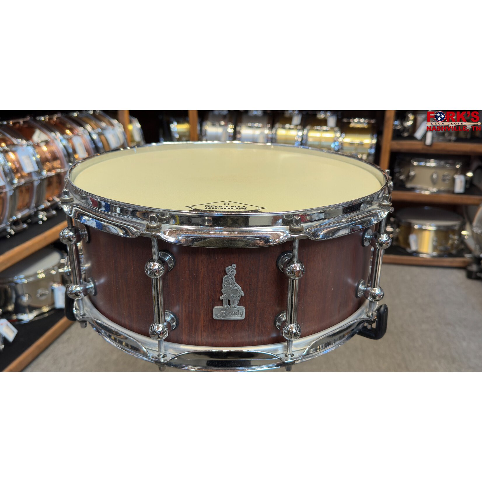 Brady Brady 5.5x14 Jarrah Block Snare Drum