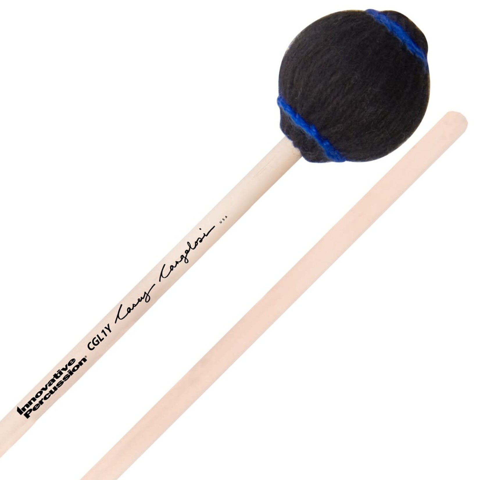 Innovative Percussion  Innovative Percussion CGL1Y Casey Cangelosi Series Heavy Bass Marimba Mallets