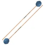 Innovative Percussion Innovative Percussion IP801 Mark Ford Series Soft Legato Marimba Mallets - Deep Blue Yarn - Birch