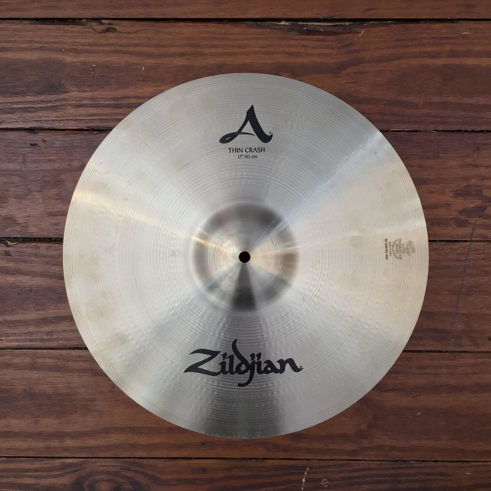 Zildjian USED Zildjian A 17" Thin Crash Cymbal