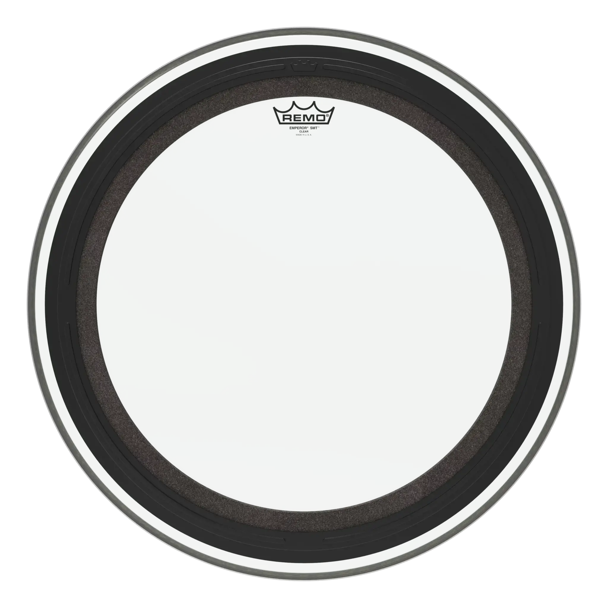 Remo Emperor SMT Clear Bass Drum Forks Drum Closet