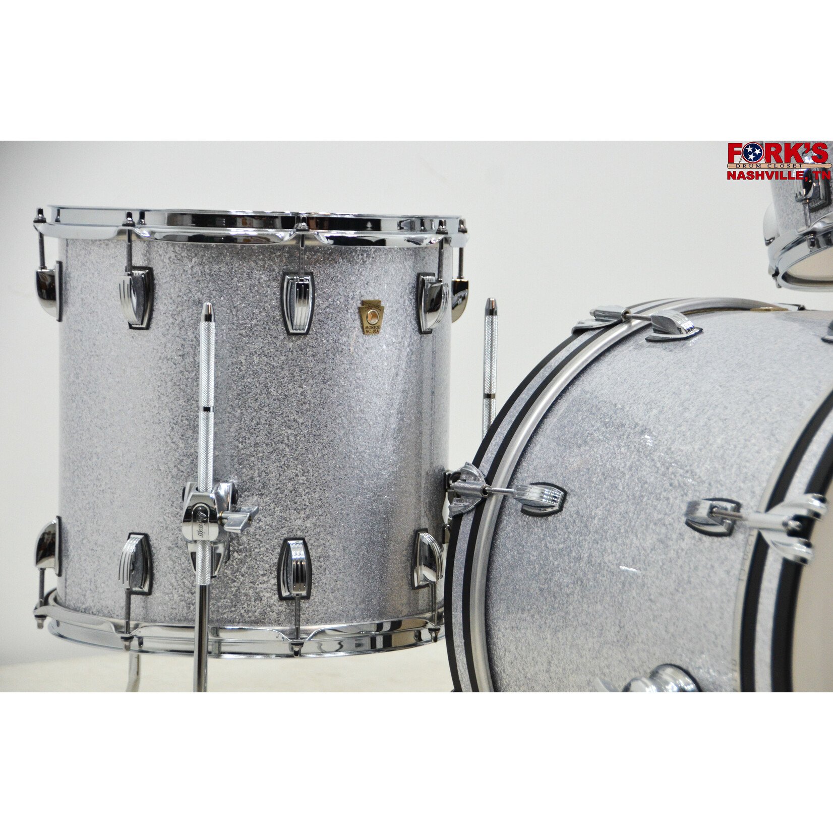Ludwig Ludwig Classic Maple 3pc Drum Kit - "Silver Sparkle"