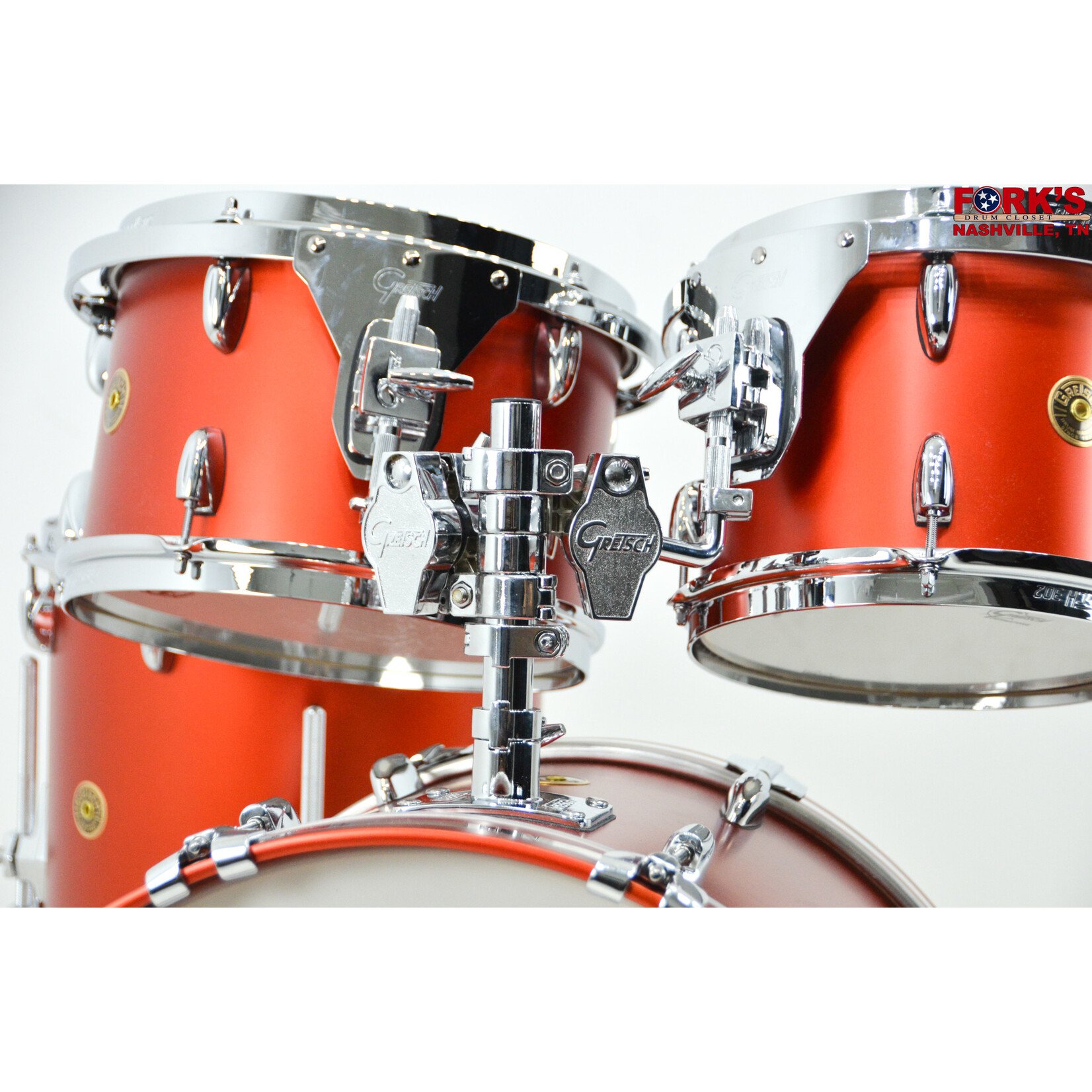 Gretsch Gretsch Broadkaster 4 pc Drum Kit - "Satin Dakota Red"