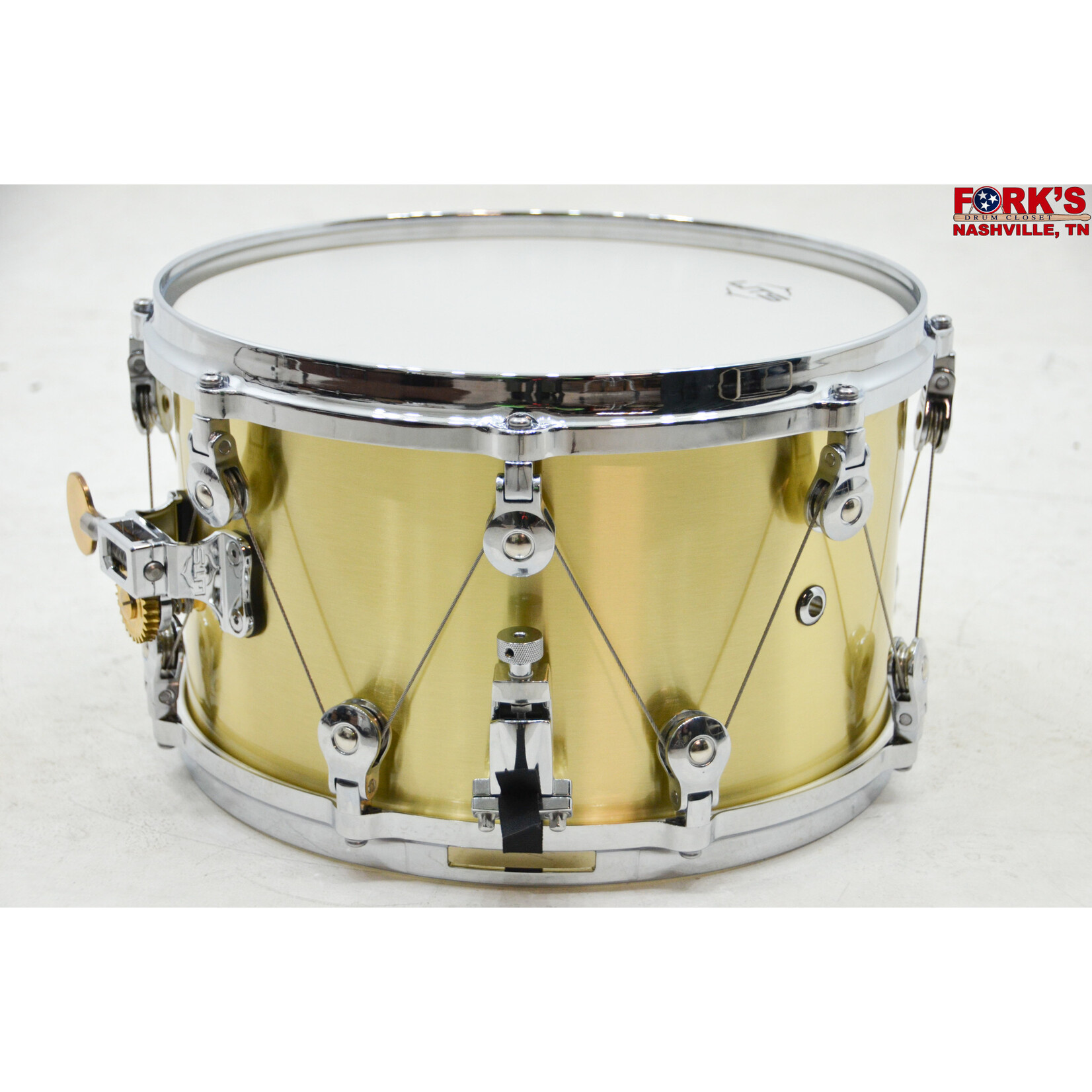 WTS WTS Steve Pruitt Signature Series 7.5 x 13 Brass Snare Drum