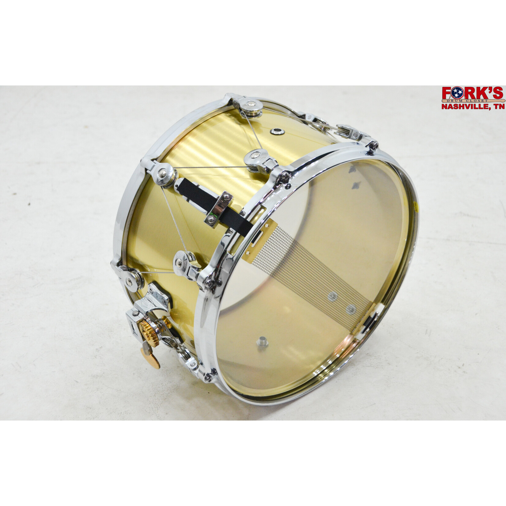 WTS WTS Steve Pruitt Signature Series 7.5 x 13 Brass Snare Drum