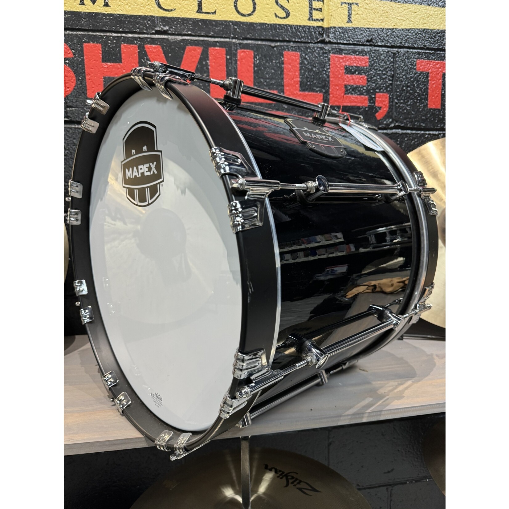 Mapex USED Mapex 18" Marching Bass Drum - Black