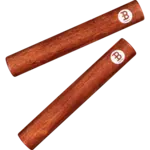 Meinl Meinl Percussion Wood Claves, Classic, Indian Walnut