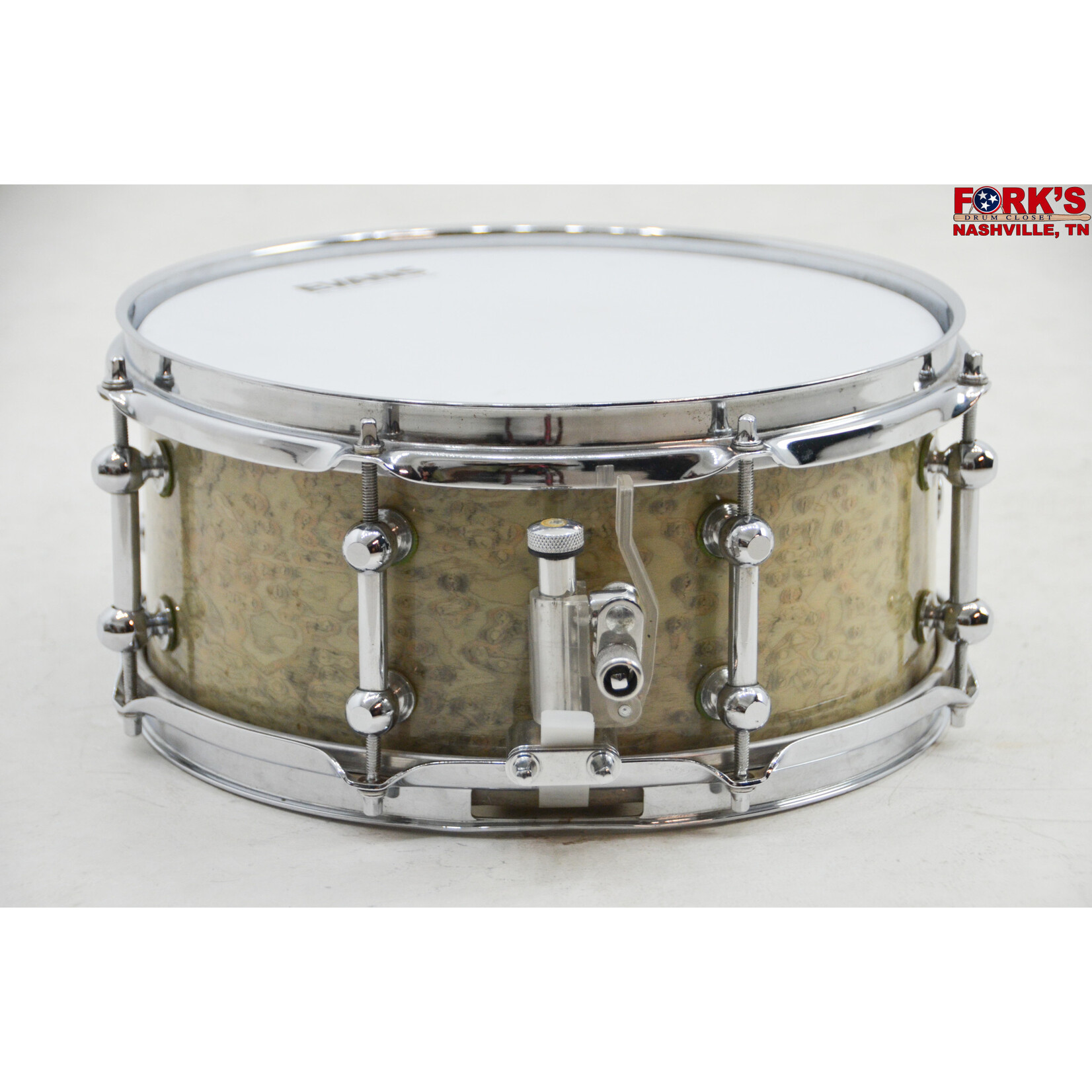 Brady Brady 5x12 Jarrah Ply Snare Drum - "Silver Gimlet"