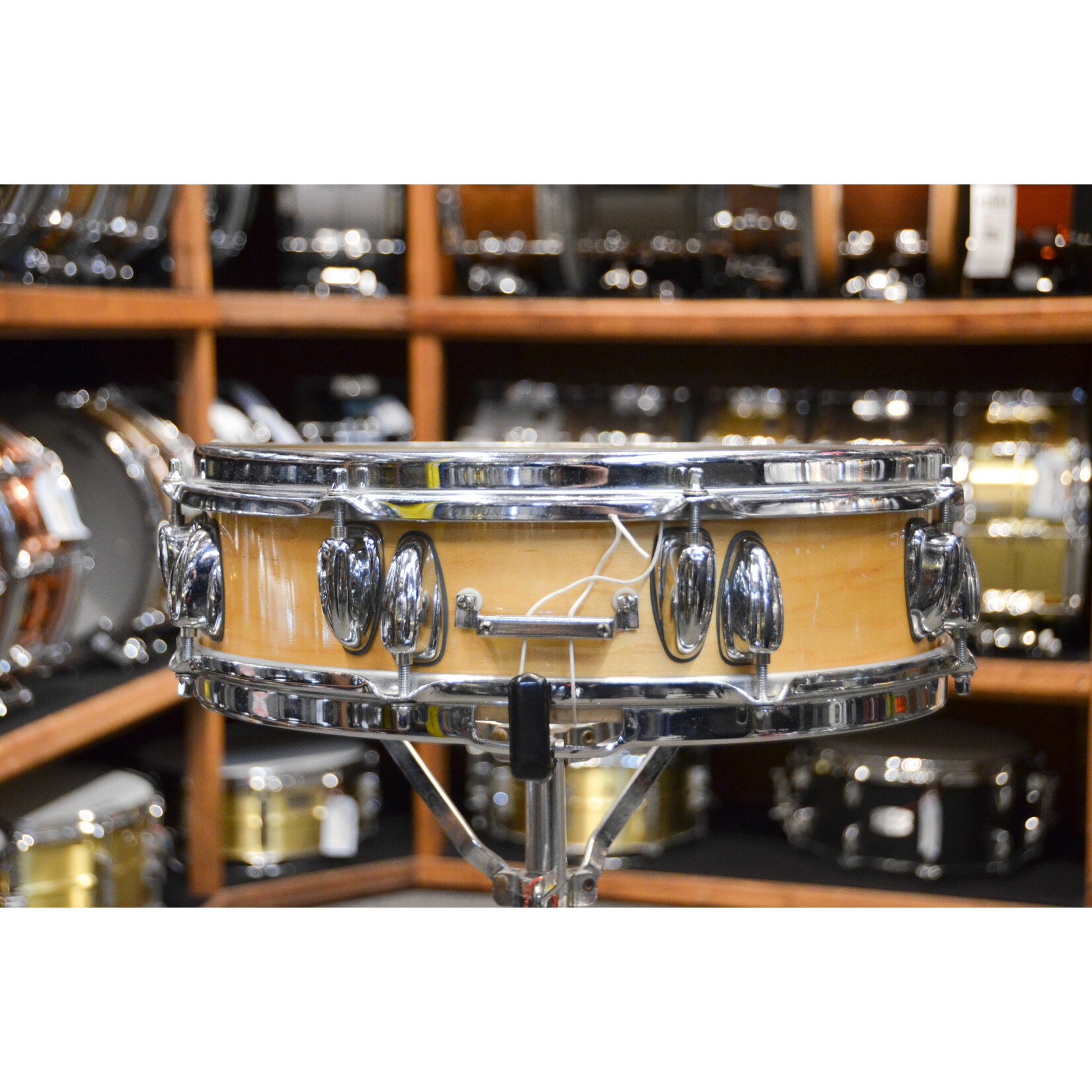 Slingerland USED Slingerland 4x14 Snare Drum - "Gloss Natural"