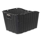 Basil Basil, Weave WP, Rear basket, Black