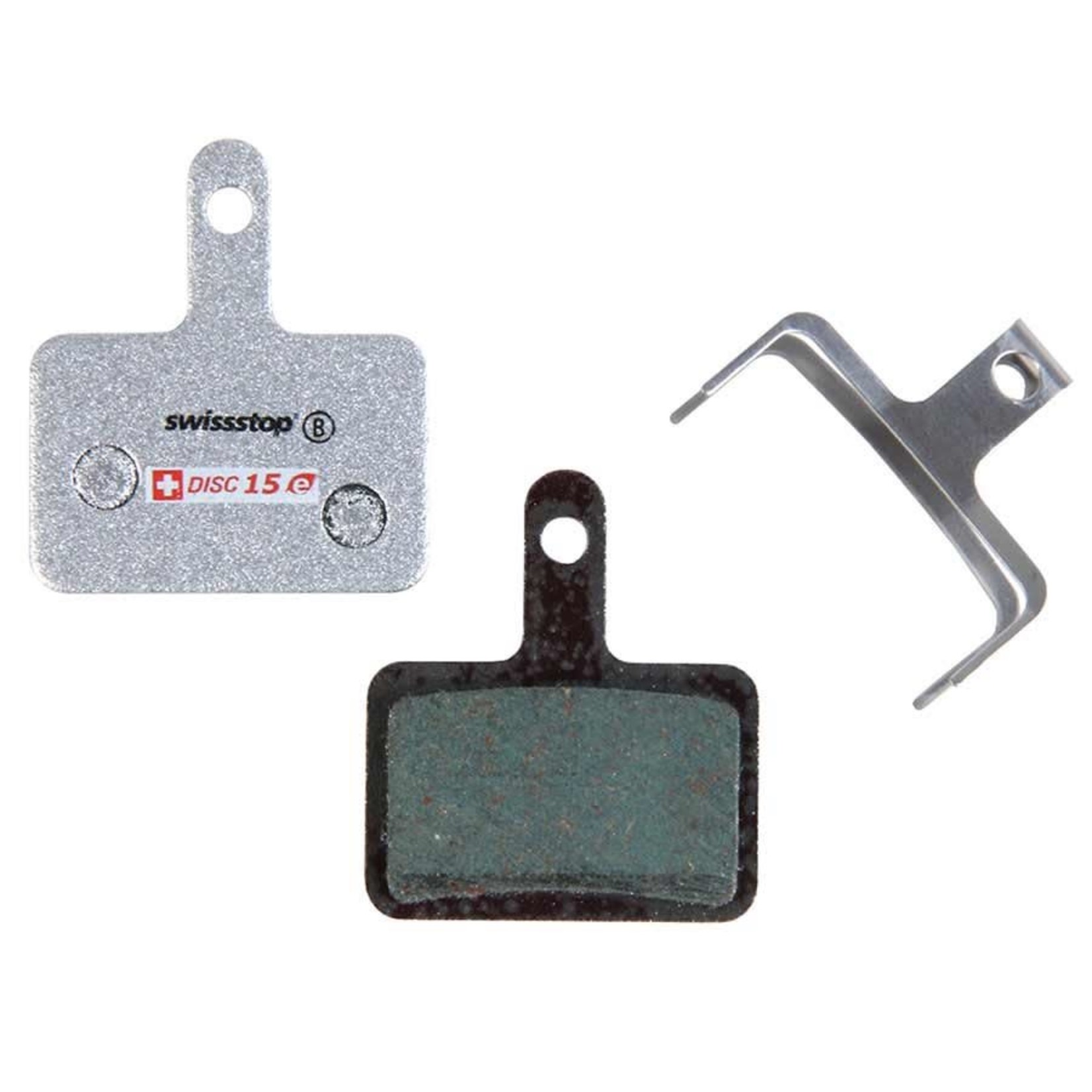 SwissStop SwissStop, Disc 15E, Disc Brake Pads, Deore BR-MT410, M375/485/486/515525/575/615, Auriga, Hylex, Spyre, Orion, Organic, Pair