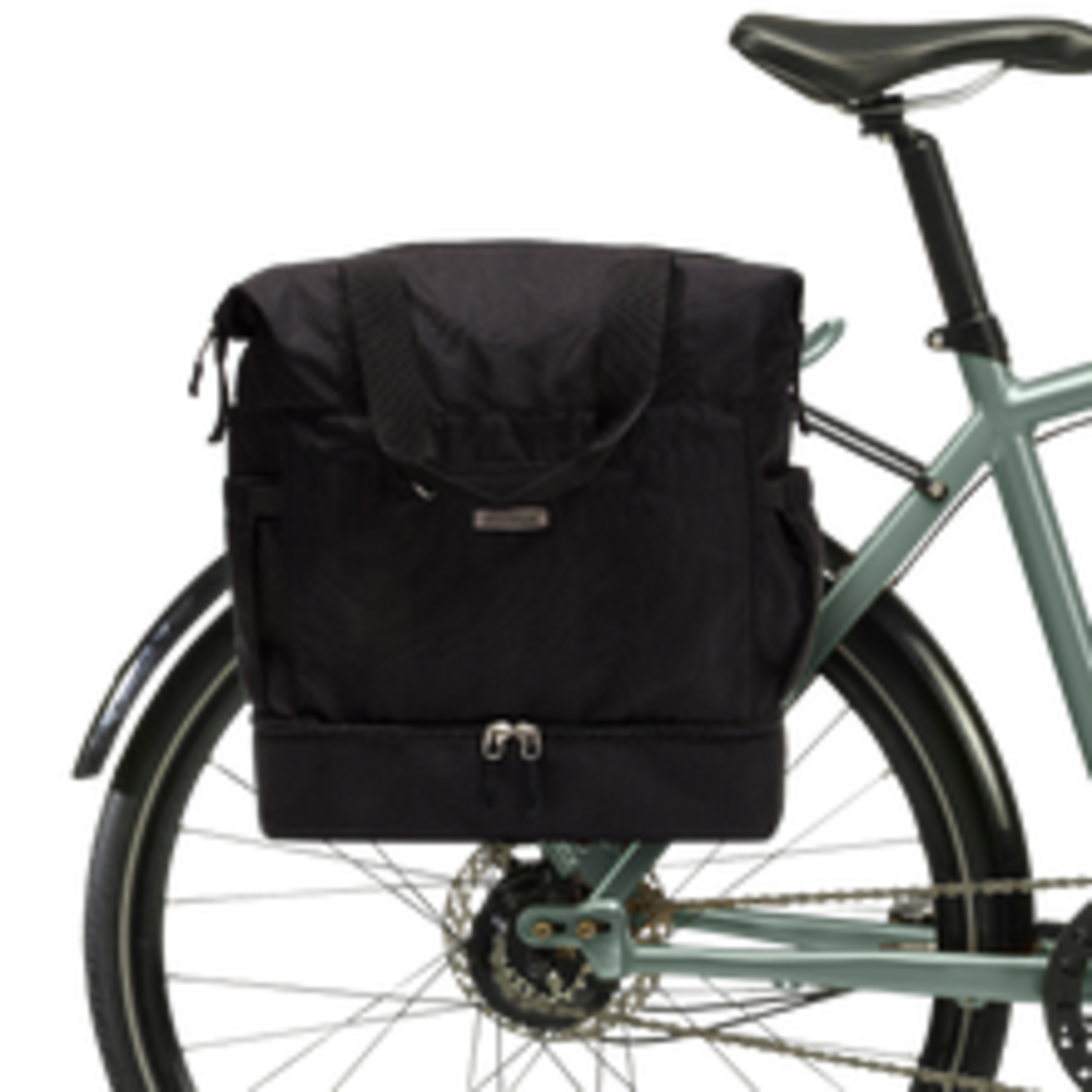 Po campo Mardy Cargo Pannier Backpack - Black Herringbone
