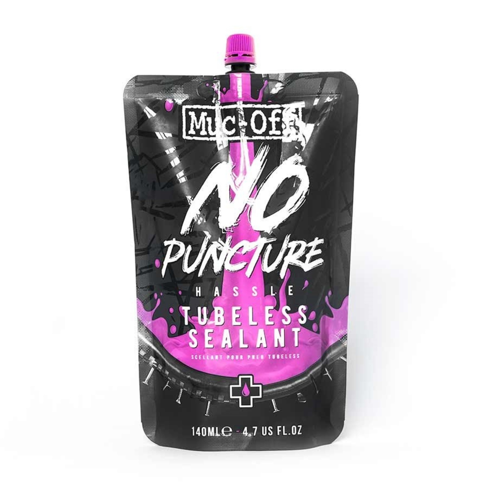 Muc-Off Muc-Off, No Puncture Hassle Tubeless Sealant Pouch, 140ml