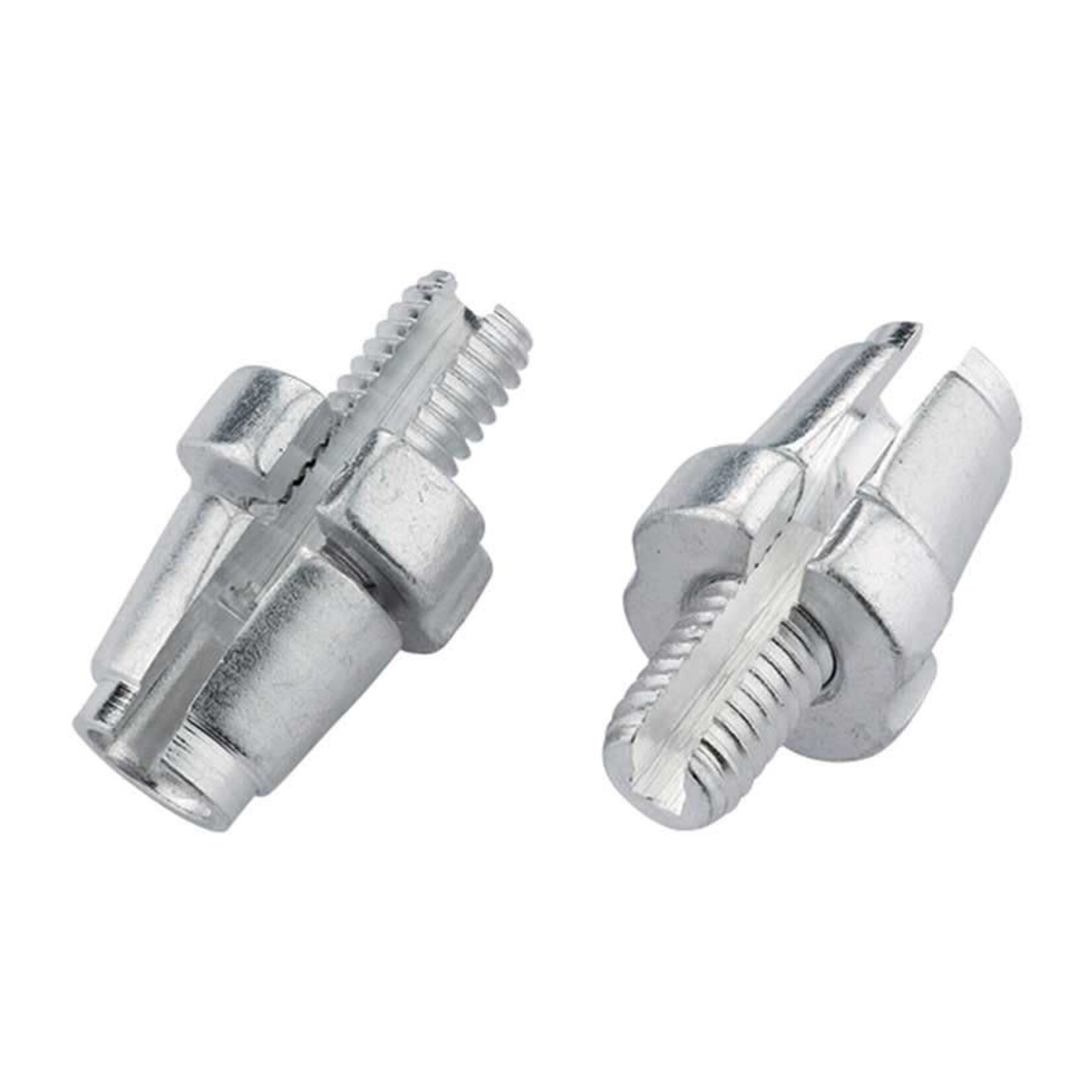Jagwire Jagwire, Adjuster barrels (sleek style), M7, Silver, 1 Pair