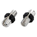 Jagwire Jagwire, Adjuster barrels, M10, Silver / Black, 1 Pair