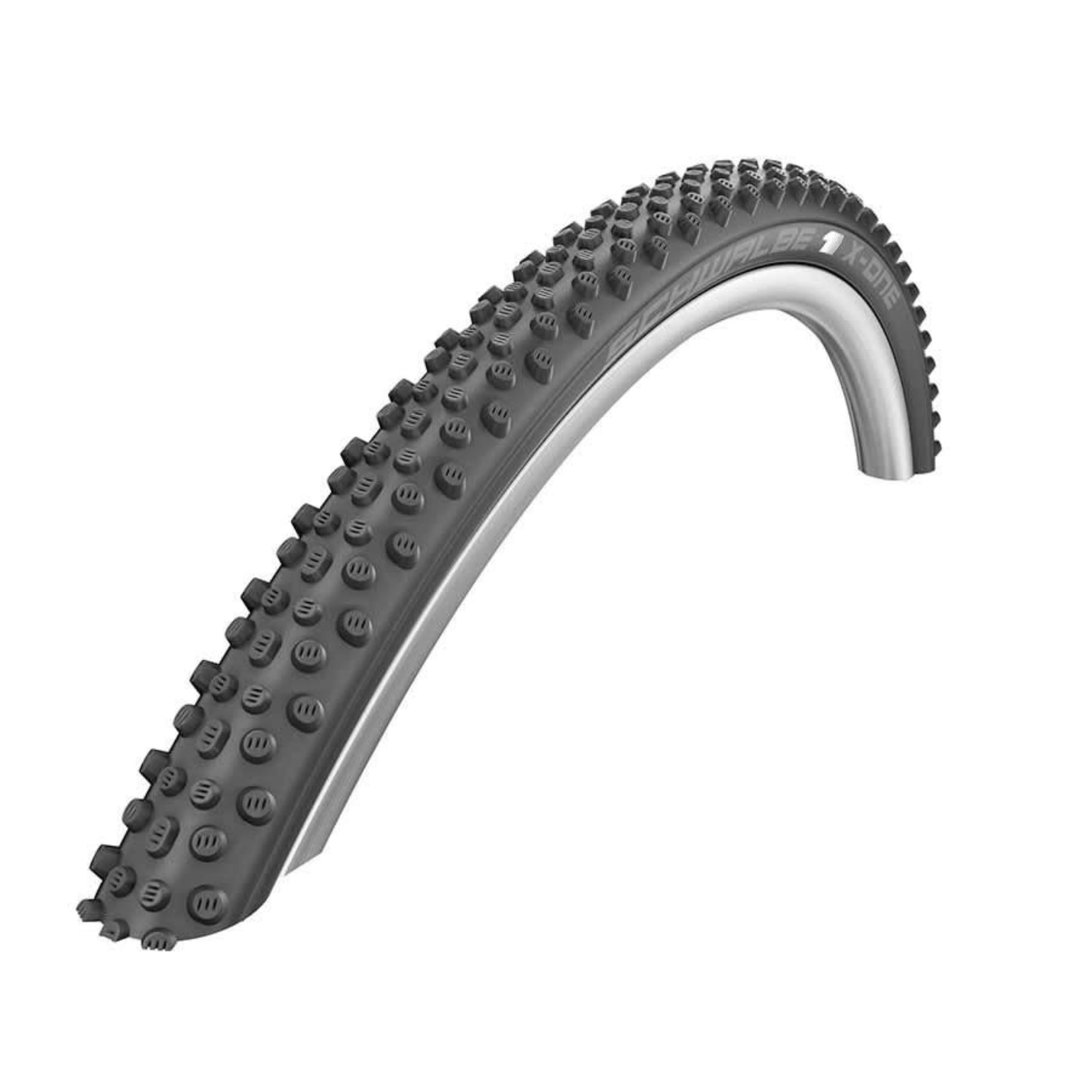 Schwalbe Schwalbe, X-One Allround, Tire, 700x33C, Folding, Tubeless Ready, OneStar, MicroSkin, 127TPI, Black