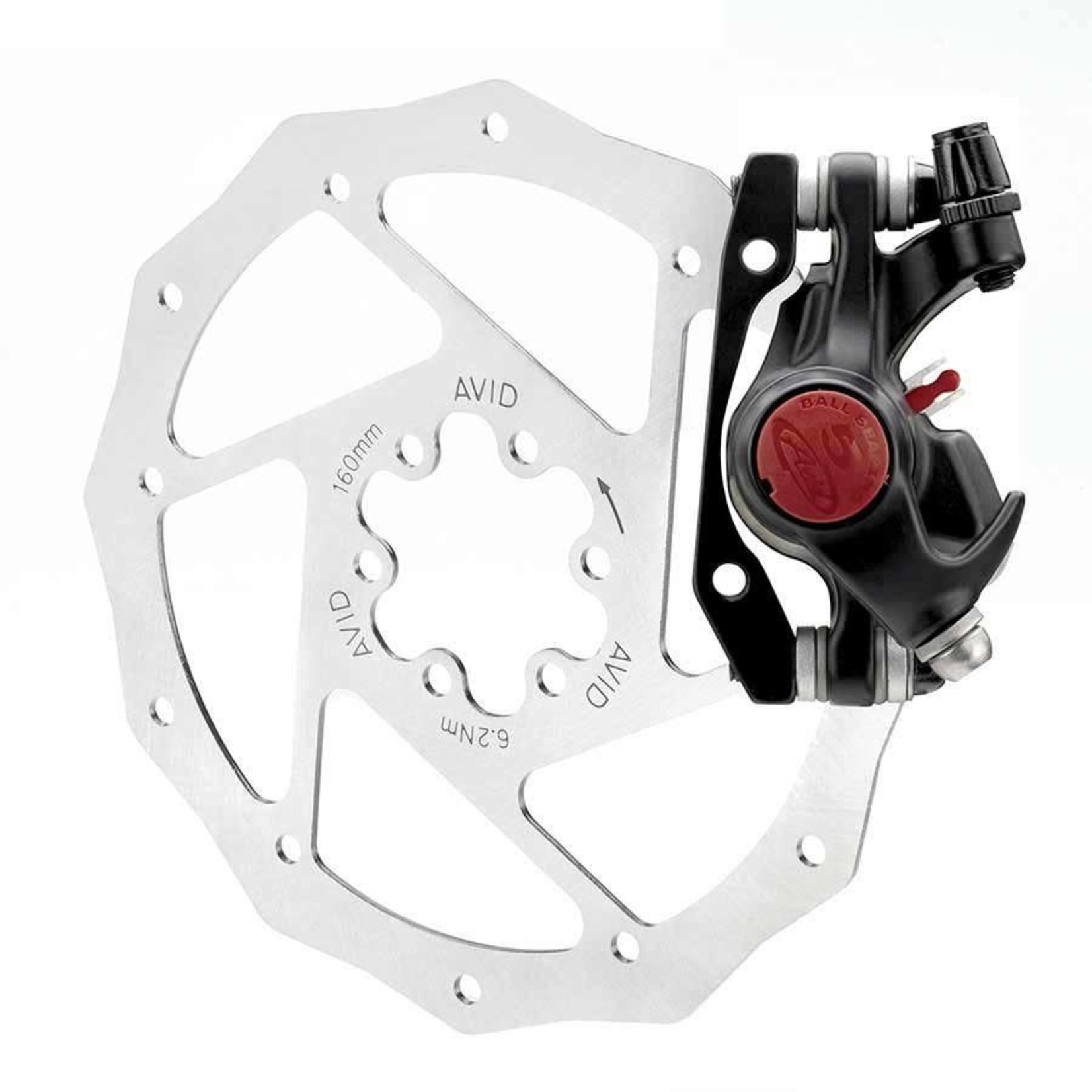 Avid Avid, BB5 MTB, Mechanical disc brake, Grey, Front or rear, No rotor, No adapter