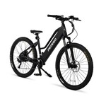 Pedego Electric Bikes 27.5" Ridge Rider V4 Step Thru  Electric Bike- Matte Black w/ Black Rims (BIKE ONLY)