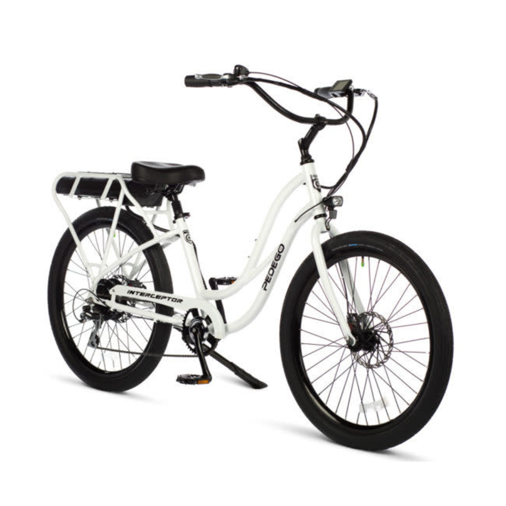 Pedego Electric Bikes Interceptor Plus V4 Electric Bike With 17.5 AH Battery