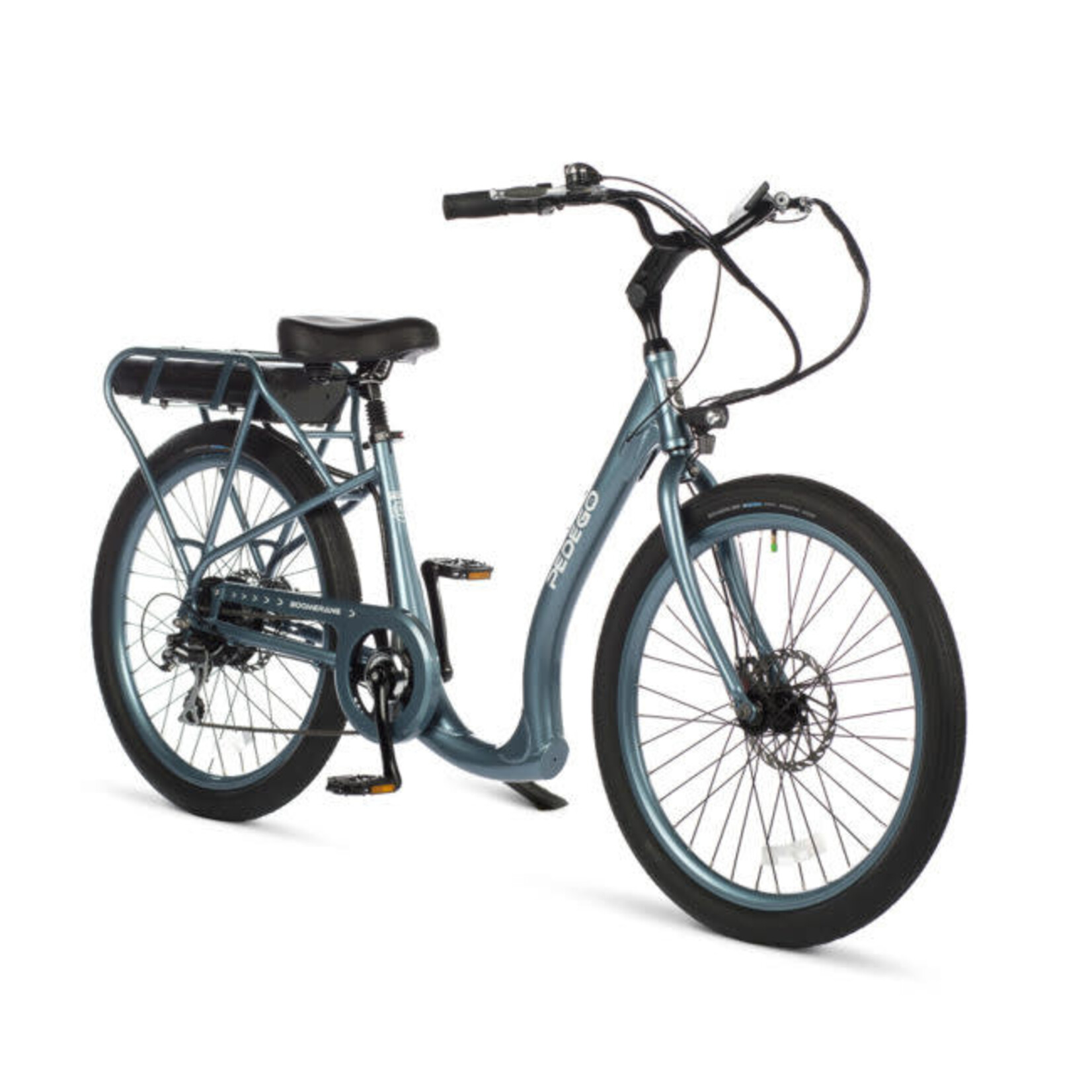 Pedego Electric Bikes Boomerang Plus V4 Electric Bike With 17.5 AH Battery