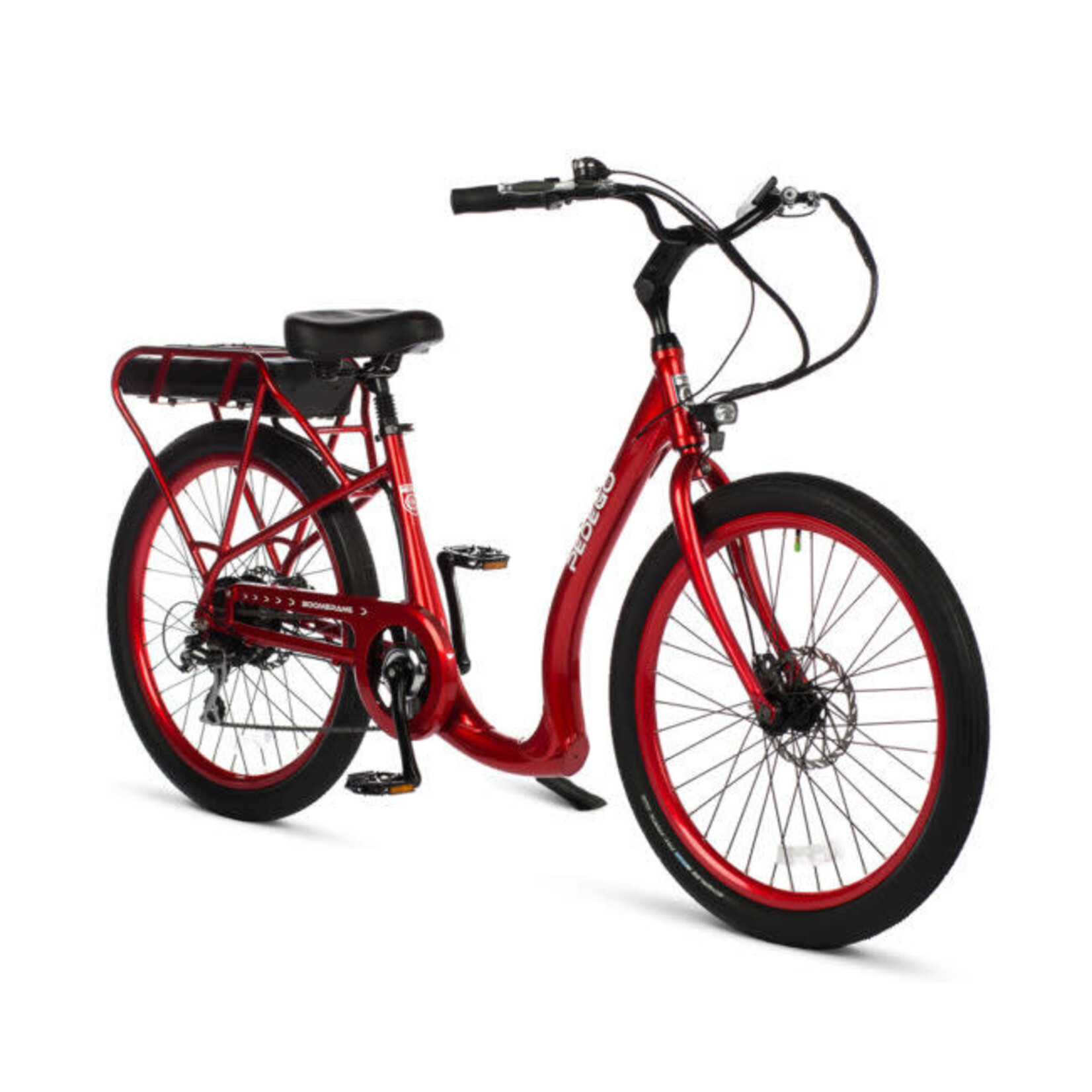 Pedego Electric Bikes Boomerang Plus V4 Electric Bike With 17.5 AH Battery