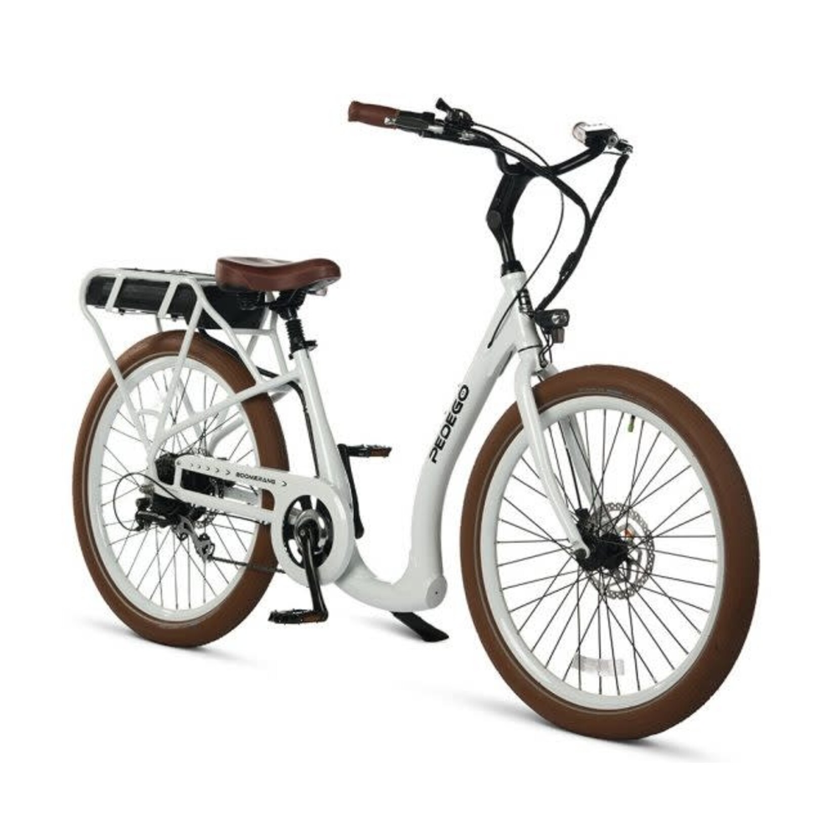 Pedego Electric Bikes Boomerang Plus – Low Step Electric Bike (Bike Only)