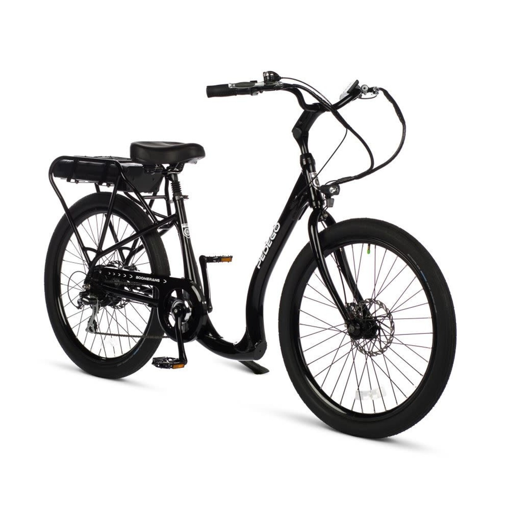 Pedego Electric Bikes Boomerang Plus V4 Electric Bike With 17.5 AH Battery
