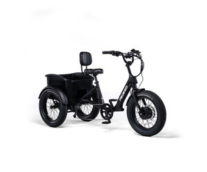 Pedego Electric Bikes 20 Fat Tire Trike Matte Black Bike Only Pedego Edmonton