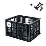 Basil Basil, Bicycle Crate M, Basket, Black