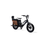 Pedego Electric Bikes 20" Cargo - Black w/ Mag Wheels - 14 AH Battery