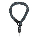 Abus Abus, IvyTex Adaptor Chain 8KS, Frame Lock Chain, 8mm, 100cm, 3.3', Crossing Grey