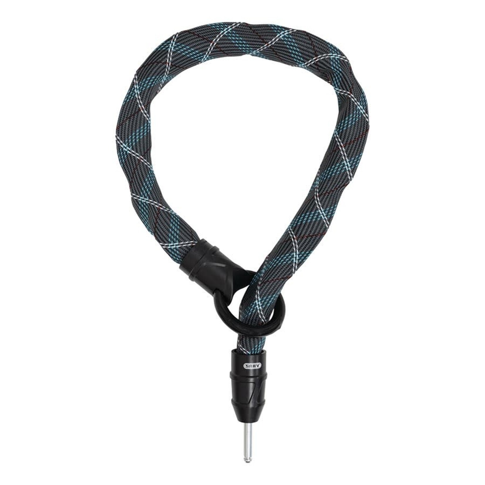 Abus Abus, IvyTex Adaptor Chain 8KS, Frame Lock Chain, 8mm, 100cm, 3.3', Crossing Grey