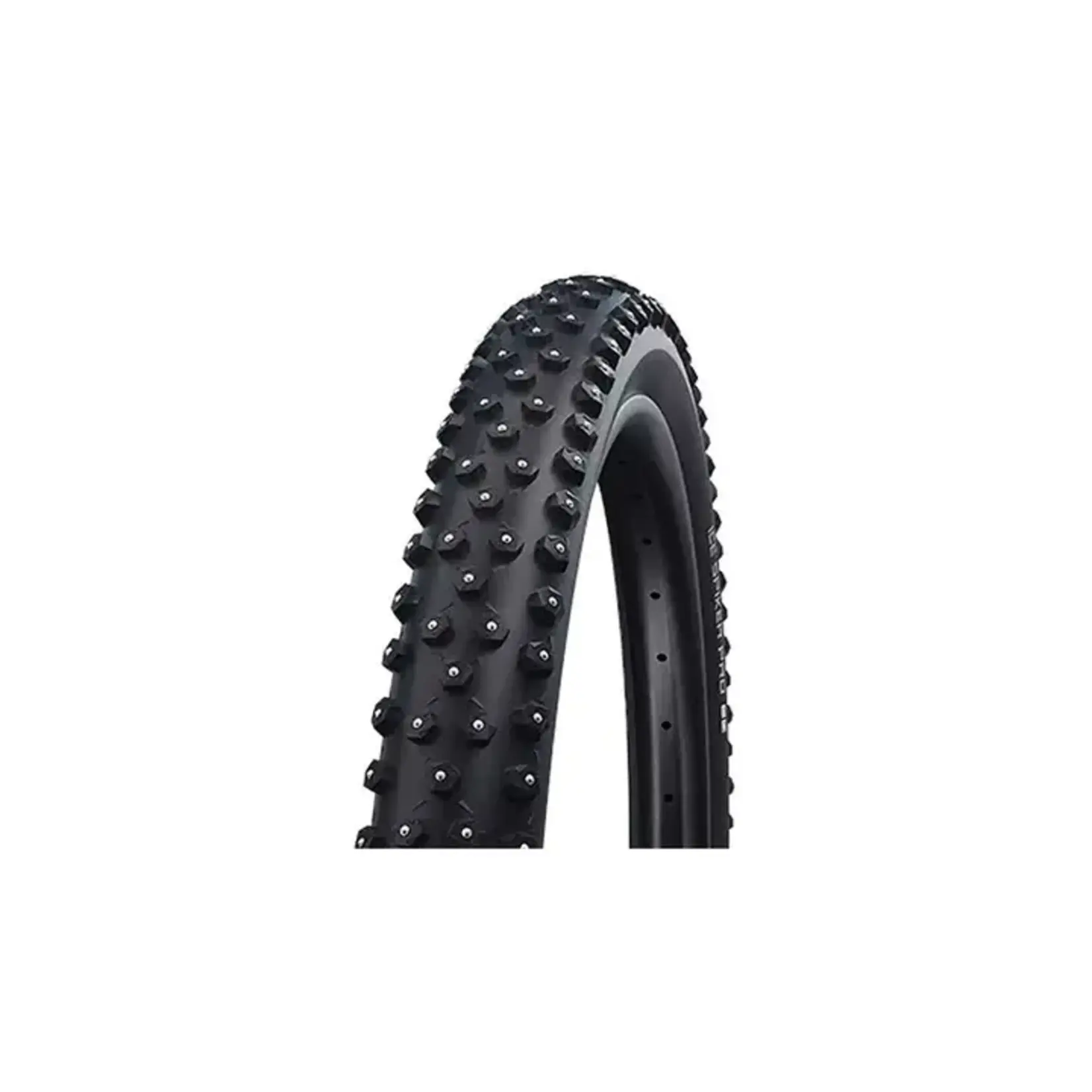 Schwalbe Schwalbe, Ice Spiker Pro, Tire, 26''x2.10, Wire, Clincher, Winter, LiteSkin, RaceGuard, 67TPI, Black
