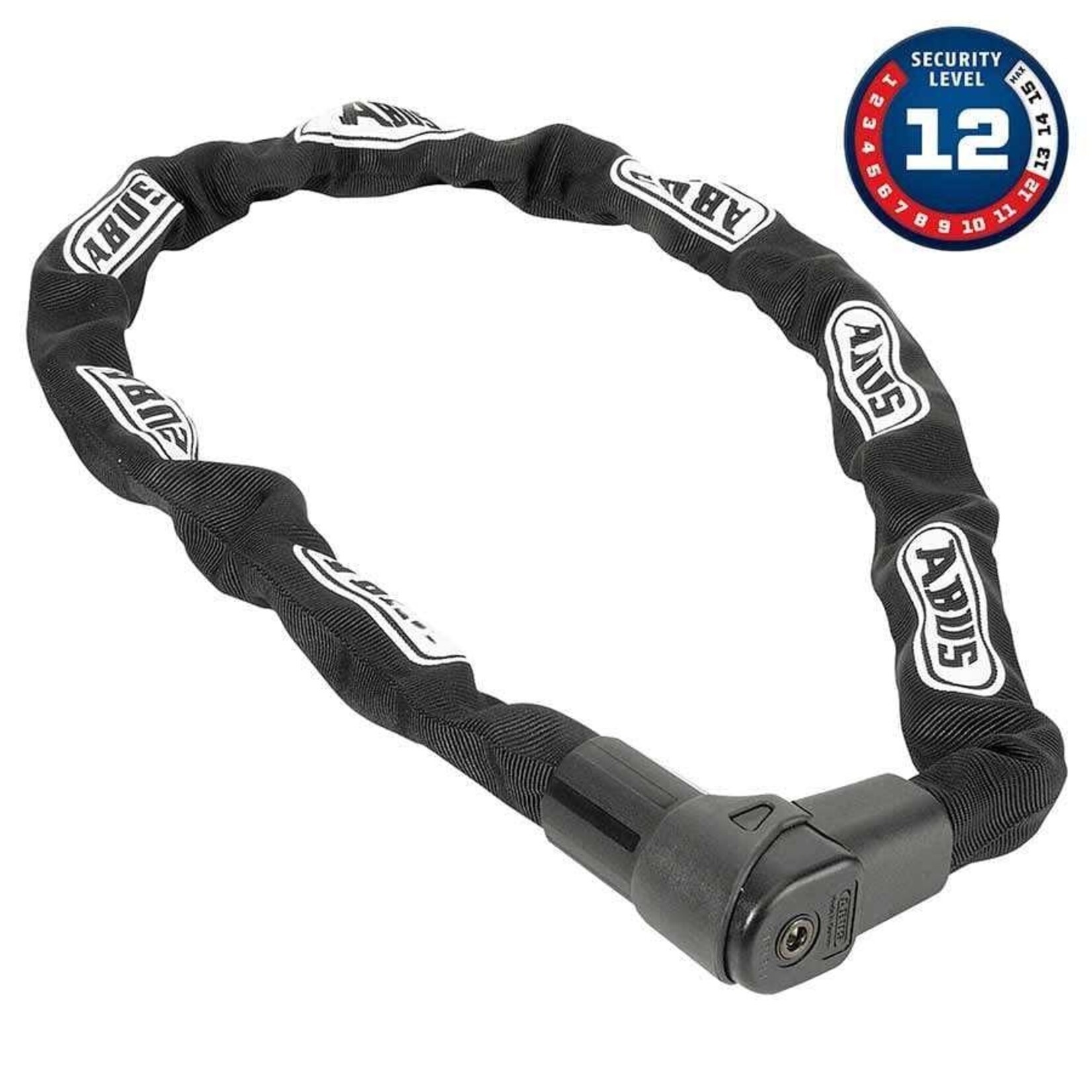 Abus Abus, CityChain Plus 1010K, Chain Lock, Key, 9mm, 170cm, 5.6', Black