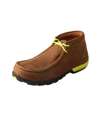 Twisted X MDMST02 TWISTED X MEN'S WORK NEON YELLOW CHUKKA MOC